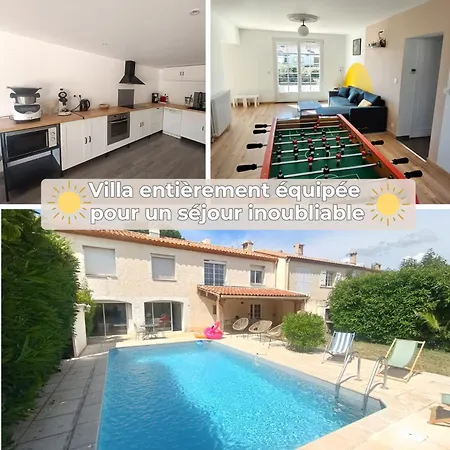 Grande Maison Familiale Avec Piscine, Proche Holiday home